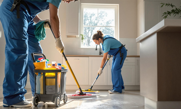 deep cleaning by buzz cleaners