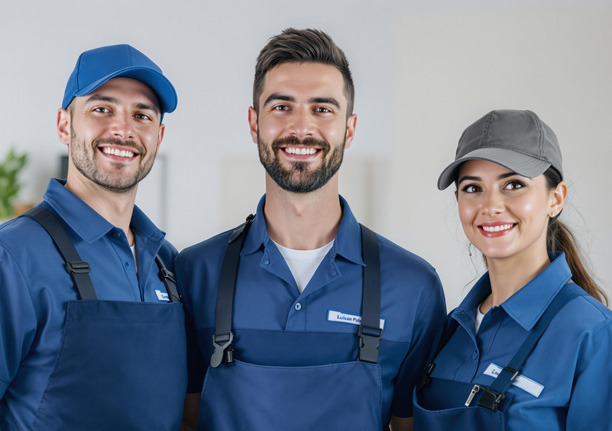 vetted and trained technicians