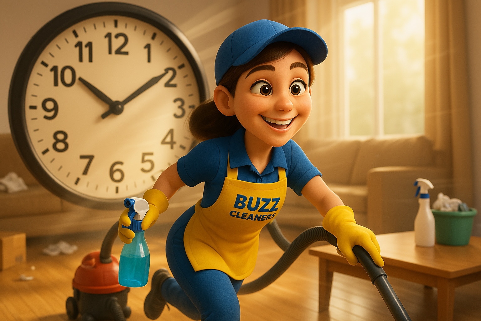 duration of end of tenancy cleaning