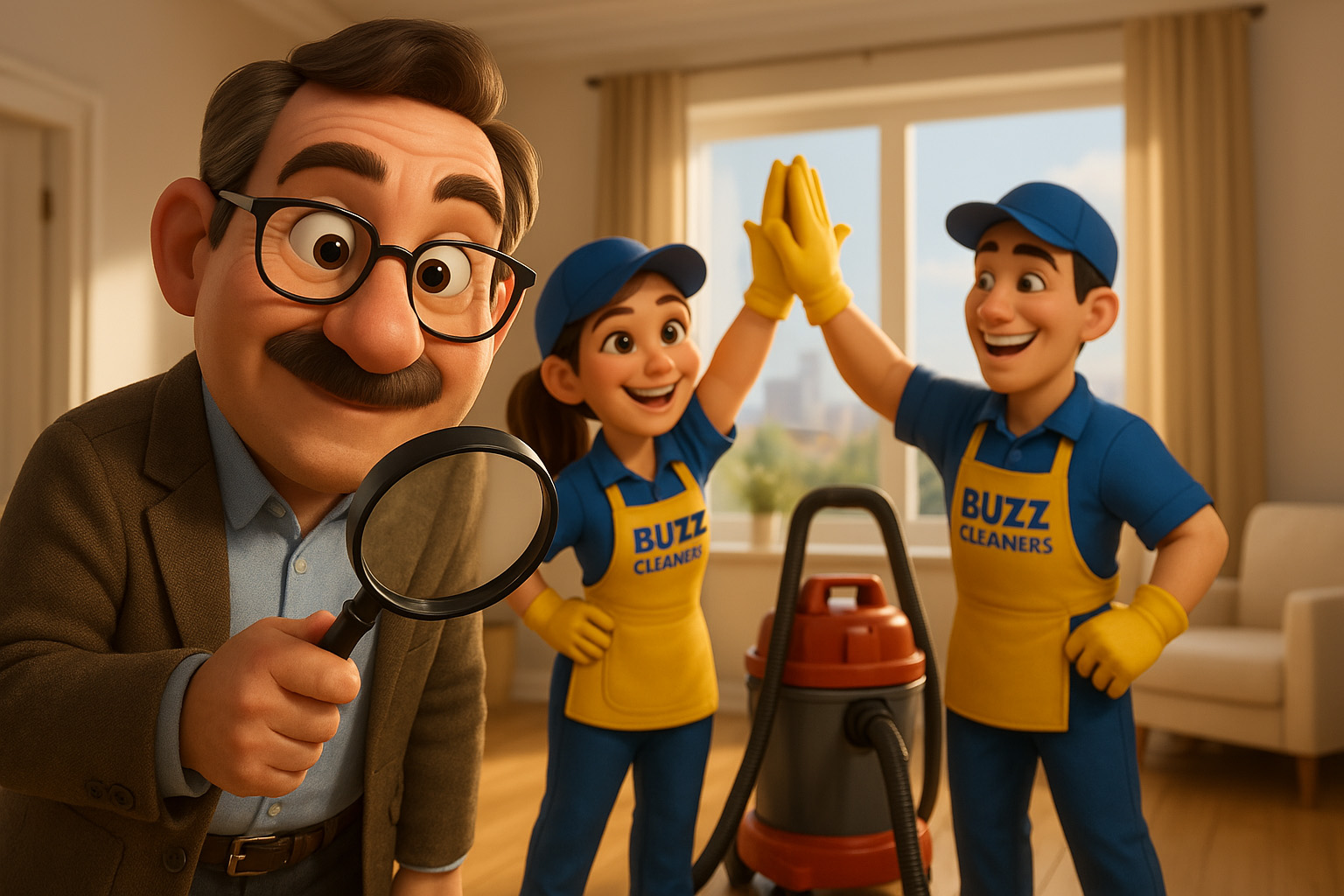 professional equipment used for end of tenancy cleaning